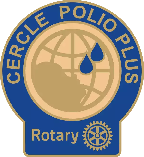 polio plus society pin
