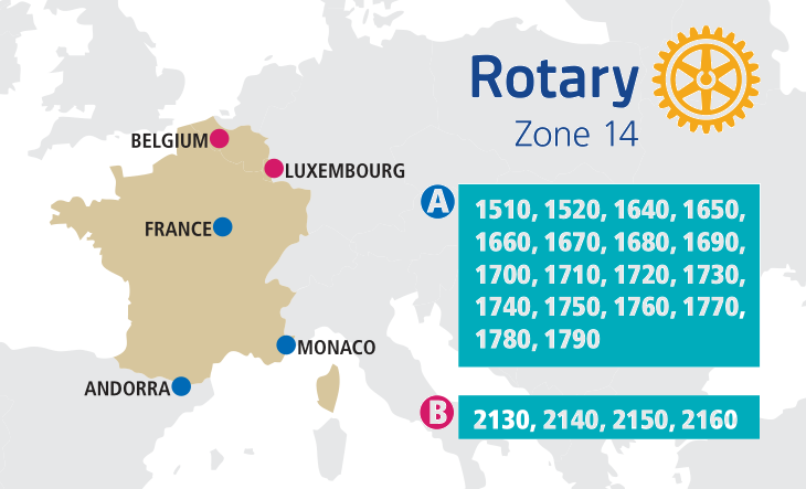 rotary zone 14