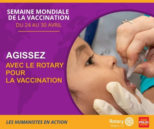 💉🌍 Et si vous faisiez partie de ceux qui mettent fin à la polio ?
🤝 En rejoignant le Cercle PolioPlus, vous vous engagez à contribuer 100 € par an (ou 9 €/mois) pour protéger les enfants partout dans le monde.
✨ Votre impact est immédiat :
💙 100 € → 300 € grâce à la Gates Foundation
👶 600 enfants vaccinés chaque année
🎖️ Un insigne et un certificat reconnaissent votre engagement.
⏳ Nous sommes à un pas d’éradiquer la polio. Ne nous arrêtons pas maintenant.
👉 Rejoignez le mouvement des humanistes en action dès aujourd’hui : https://cerclepolioplus.org
Rotary International #EndPolioNow #PolioPlus #AgirMaintenant